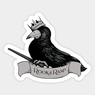 Rook and Rasp Logo Sticker